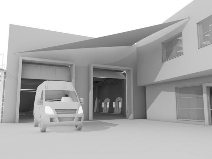 Archisio - Andrea Pontoglio - Progetto Ampliamento uffici esistenti