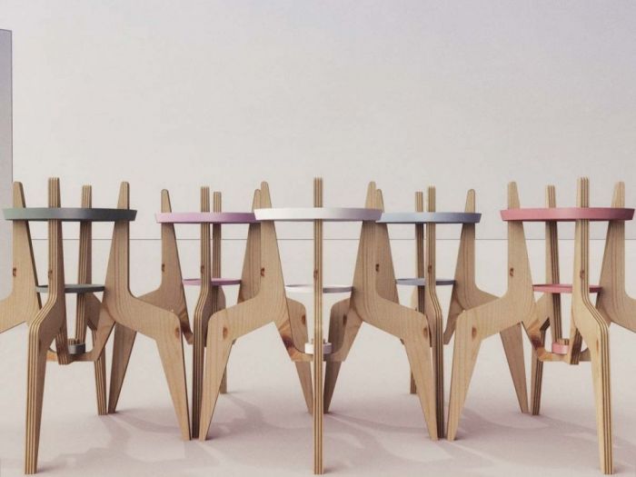 Archisio - Studio Ferretti - Progetto Savana tavolino da caffe