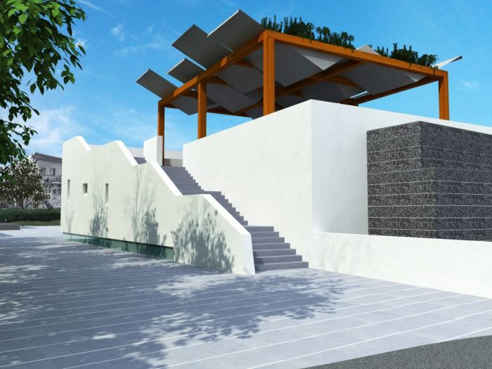 Archisio - Aldo Canepone - Progetto Nuovo auditorium e spazio di aggregazione sociale con terrazza belvedere