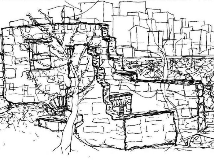 Archisio - Javier Reyes Batista - Progetto Angle houseCasa spigolo