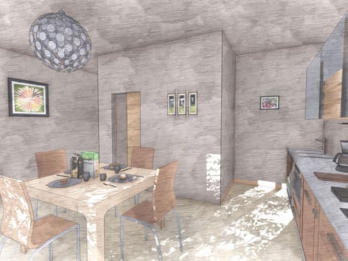 Archisio - Andrea Sorci Natural Living - Progetto Ipotesi di ristrutturazione villa a roma