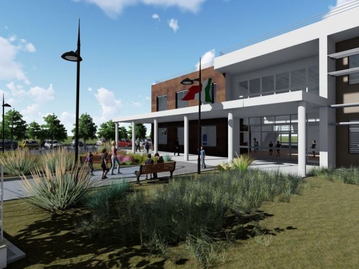 Archisio - Andrea Pontoglio - Progetto Progetto preliminare nuovo polo scolastico di bornato