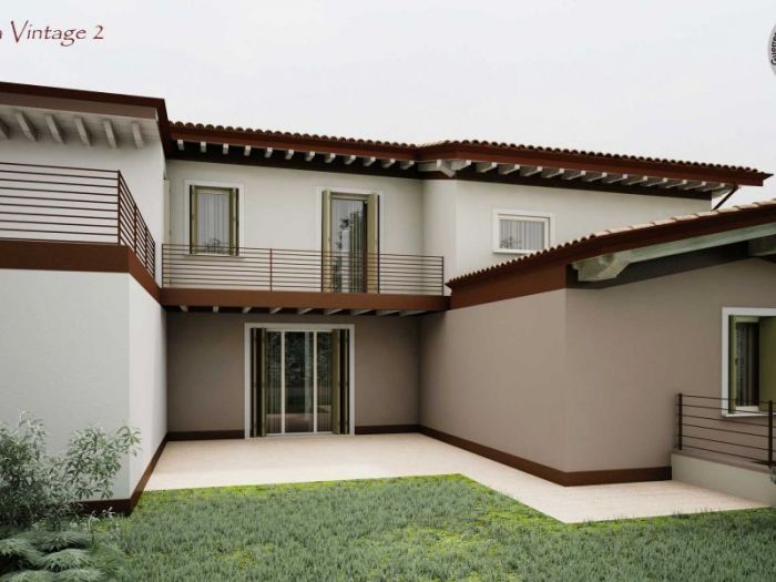 Archisio - Studio Di Progettazione Ph09 - Progetto Quadrifamiliare riva 2