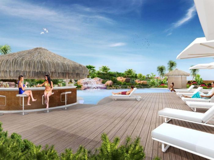 Archisio - Alfonso Califano - Progetto Mercure hotel piscina