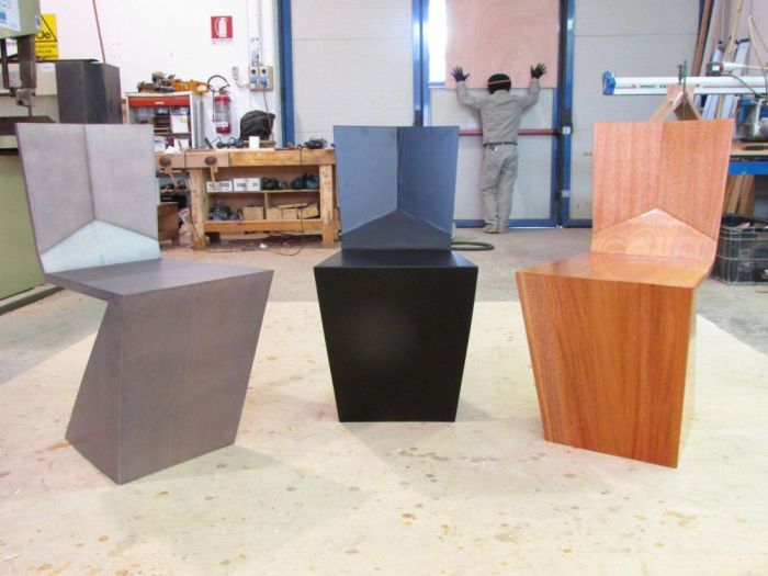Archisio - Onda Arredamenti - Progetto Tavolini sedie mensole armadi arredo casa e rivestimento in legno per yacht