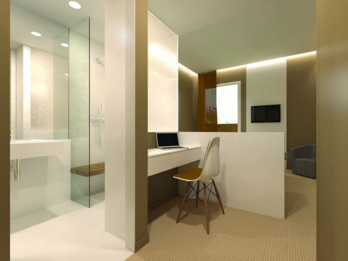 Archisio - Womarchitettura - Progetto Hotel francia