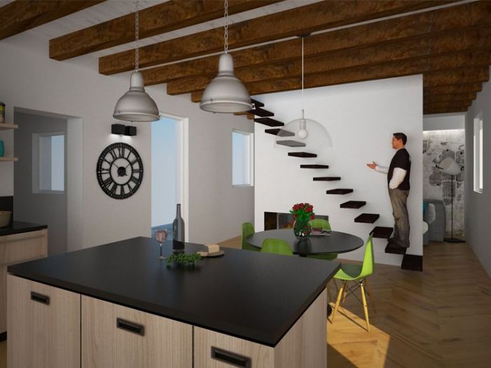 Archisio - B P Architetti - Progetto Una casa nel bosco