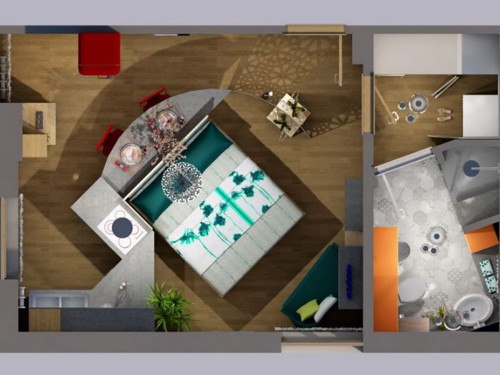 Archisio - Vito De Stefano - Progetto 30mq bologna