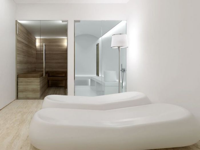 Archisio - Dario Poles - Progetto Interior design spa privata