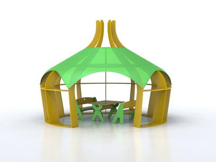 Archisio - Sara Basana - Progetto Progettazione di arredo per spazi dedicati ai bambini