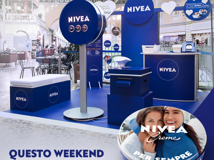 Archisio - Fluidea3d - Progetto Totem nivea