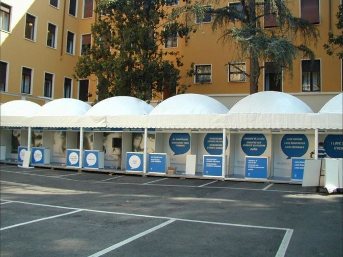 Archisio - Arco Studio - Progetto Tendostrutture palchi e gazebi