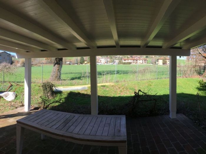 Archisio - Codeluppi E Rossi Snc - Progetto Porticato in legno