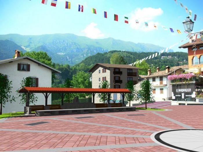 Archisio - Modellazioni 3d E Rendering Di Lattuada Stefano - Progetto Foto-inserimenti e via