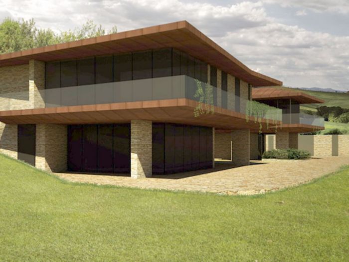 Archisio - Glagabriele Lottici Architetto - Progetto 2 ville sulle colline