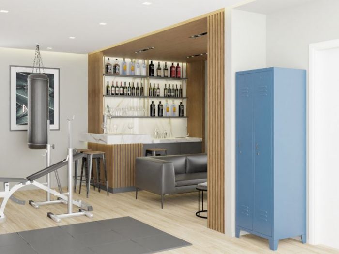 Archisio - Arcangelo Primato - Progetto Area relax palestra