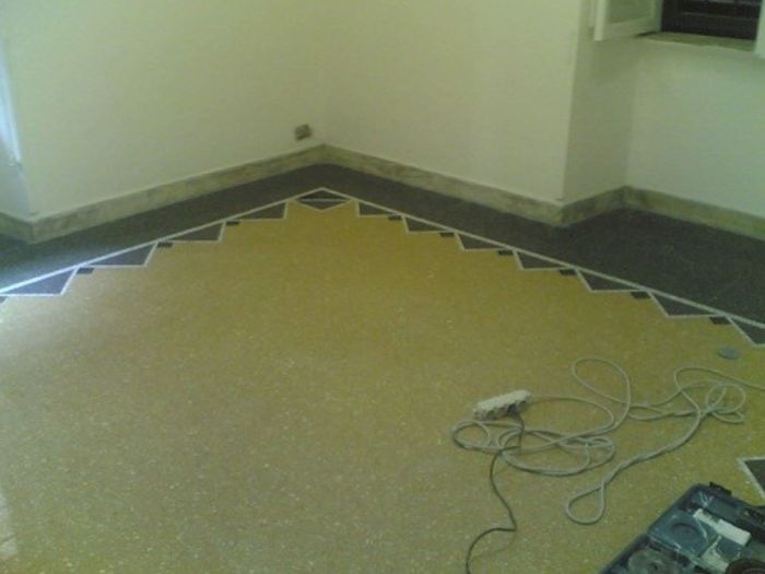 Archisio - Ristrutturazione Casa Roma - Progetto Arrotatura pavimenti