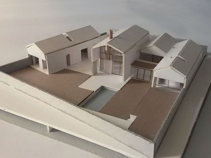 Archisio - Antonio Pelella - Progetto Casa unifamiliareProposta progettuale b casa a padiglioni