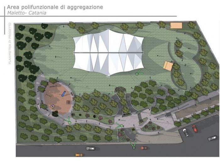 Archisio - Carmelo Barbera - Progetto Area polifunzionale di aggregazione