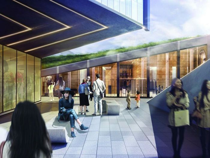 Archisio - Plasma Studio - Progetto Huafa square planning