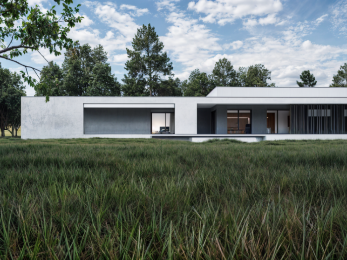 Archisio - Antonio Cacurio - Progetto Villa lc due a mira studio cacurio