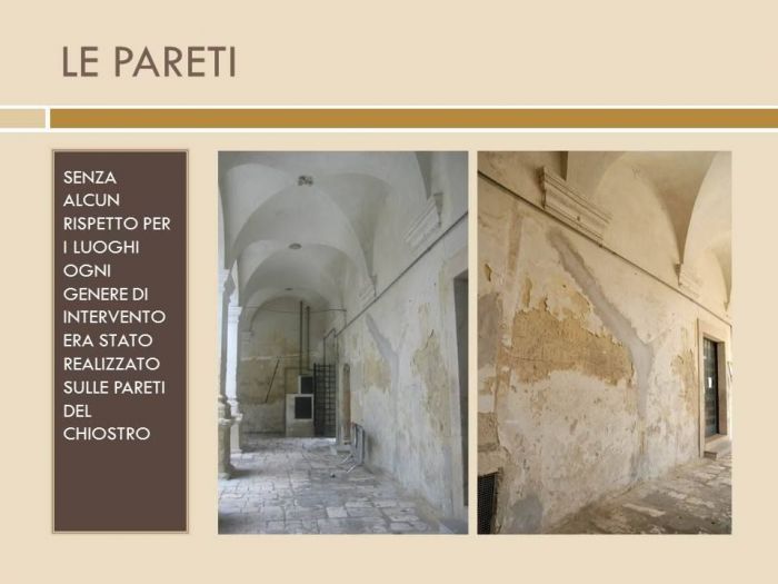 Archisio - Emmeti Architetti Associati - Progetto Restauro del chiostro del convento di san francesco dassisi