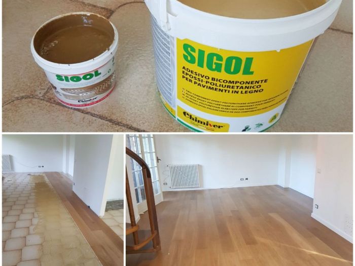 Archisio - Parquettista Roma - Progetto Parquet prefinito rovere prima scelta