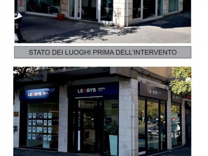 Archisio - Stefano Brivitello - Progetto Insegna a cassonetto