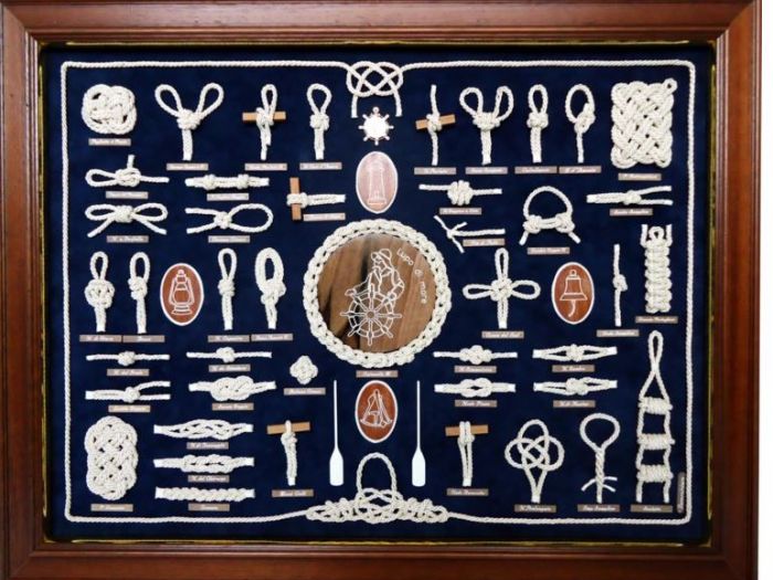 Archisio - Incorniciare - Progetto Quadri con nodi marinari