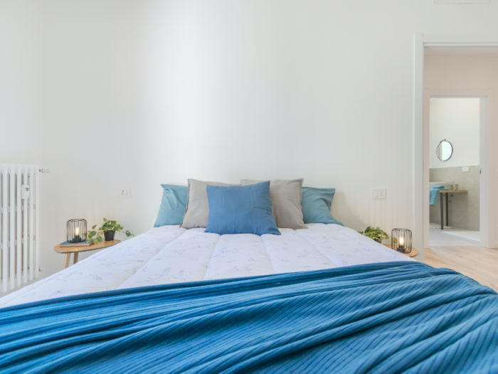 Archisio - Eukalipto Studio - Progetto Home staging completo e servizio fotografico su appartamento vuoto - trilocale ausonio