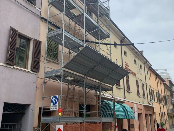 Archisio - Cs Costruzioni Snc - Progetto Ponteggio a cotignola