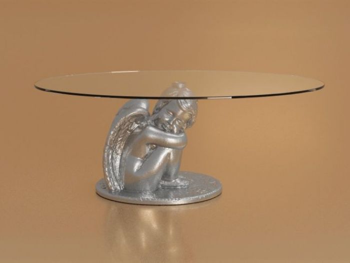 Archisio - Dablec Di Tiziano Moletta - Progetto Tavolino da salotto classico cupido