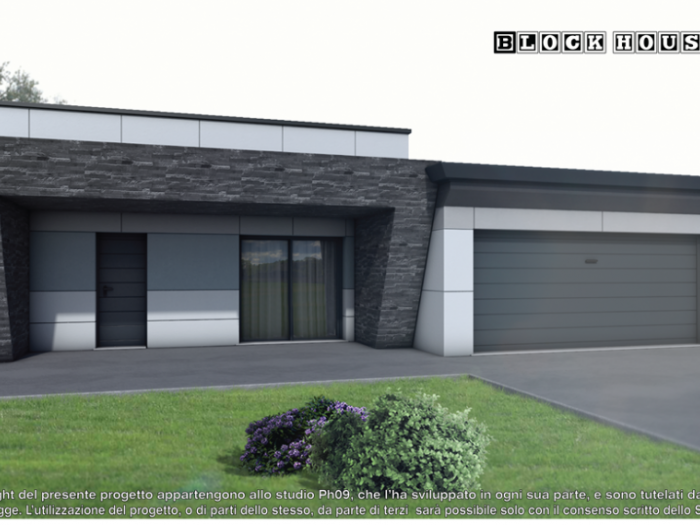 Archisio - Studio Di Progettazione Ph09 - Progetto Villa block house