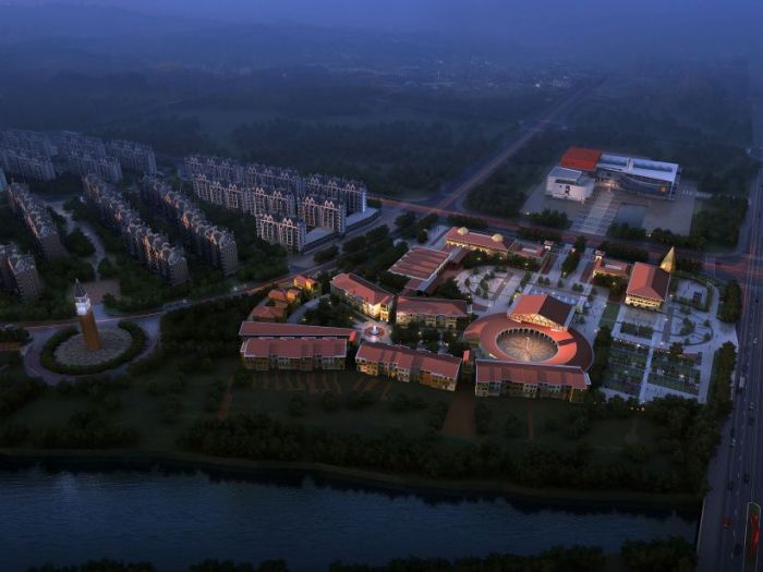 Archisio - Simone Casini - Progetto David camp hotel a wuhai in cina