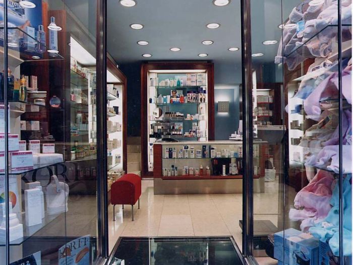 Archisio - X Studio - Progetto Farmacia igea - napoli 2001