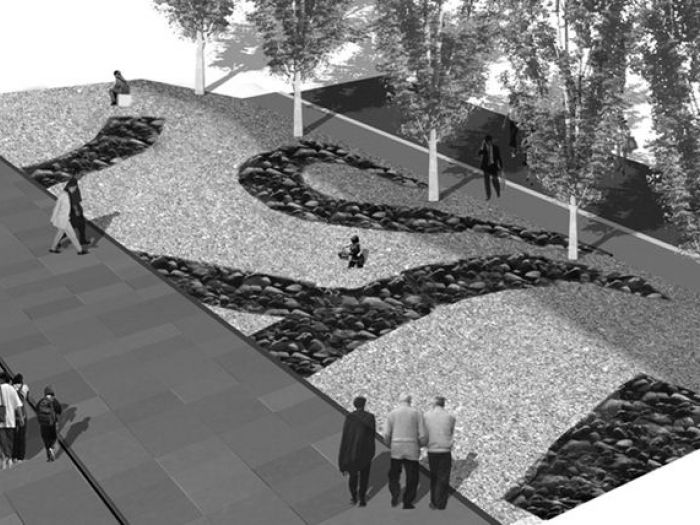 Archisio - Andrea Stipa - Progetto Parcheggio e spazi commerciali a roma