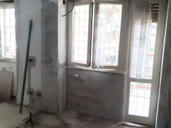 Archisio - Mani Srl Ristrutturazini - Progetto Realizzazione living roma nuovo salario