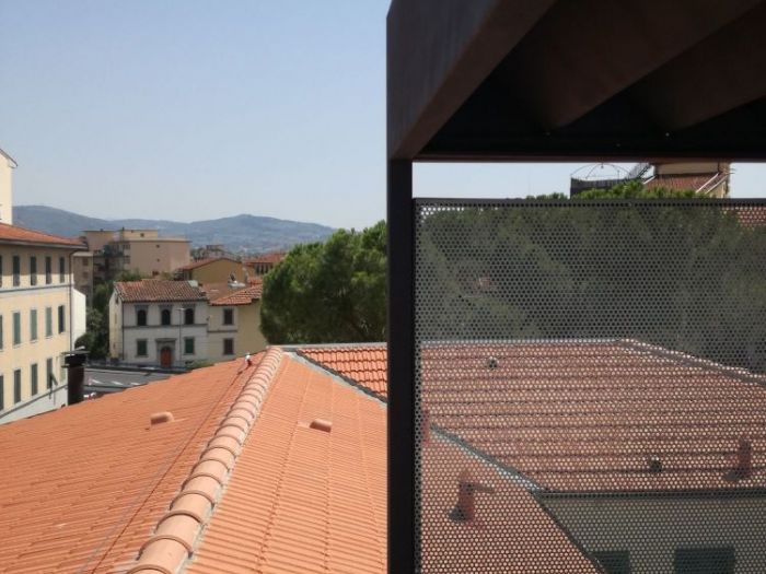 Archisio - Maurizio Moraldi - Progetto Terrazze fiorentine - terraces florentineLa cucina sopra i tetti - the kitchen above the roofs