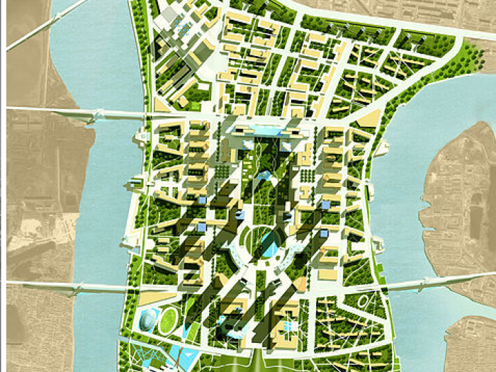 Archisio - Studio Scacchetti - Progetto TianjinMasterplan