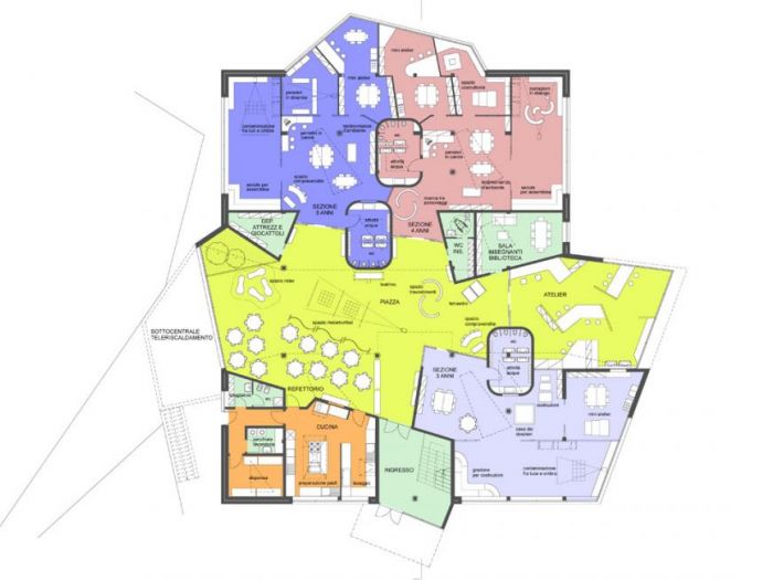 Archisio - Glagabriele Lottici Architetto - Progetto Riqualificazione scuola