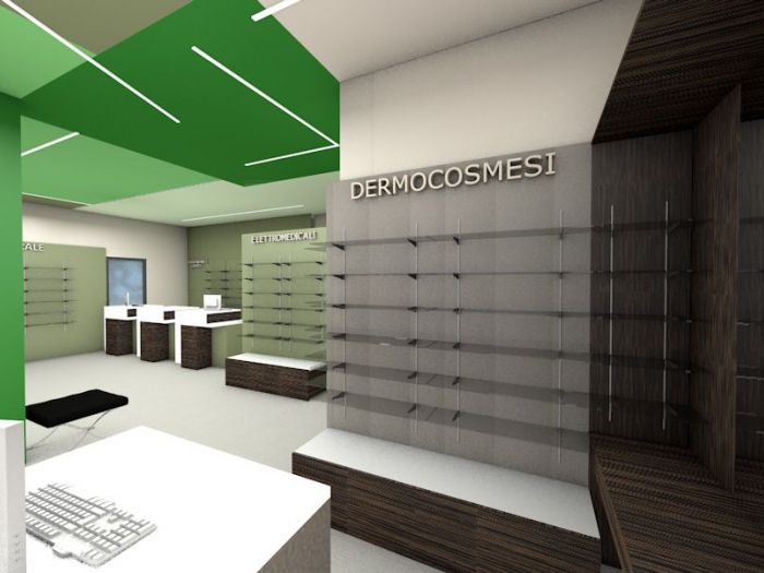 Archisio - Amedeo Giordano - Progetto Nuova sede farmacia duomo