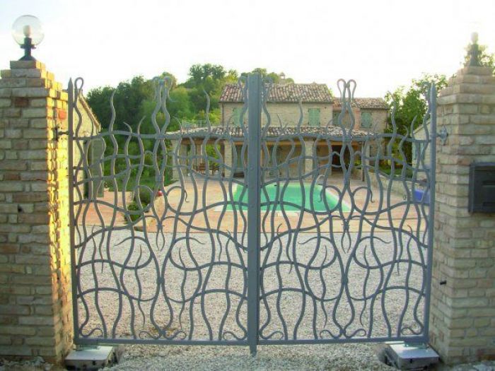 Archisio - Ferro Battuto Bottega Del Fabbro - Progetto Scale e ringhiere in ferro