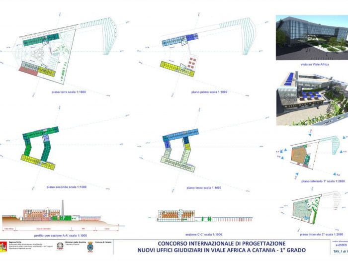 Archisio - Archisolving - Progetto Concorso di progettazione per la cittadella giudiziaria di catania