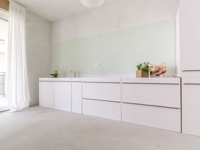 Archisio - Gilardi Interiors On Staging - Progetto Intervento di home staging destinato alla venditaquadrilocale al grezzo libero da cose e persone