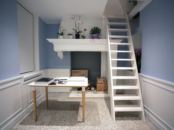 Archisio - Francesco Consoli - Progetto Concept store per lazienda fiori stesi al sole