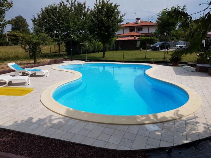 Archisio - Enne Costruzioni srl - Progetto Piscina a ronchi dei legionari