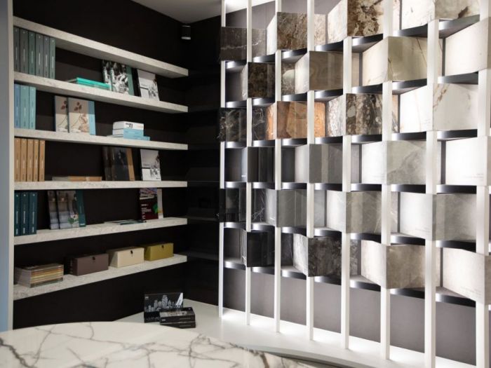 Archisio - Tracto srl - Progetto Showroom rigo marmi milano