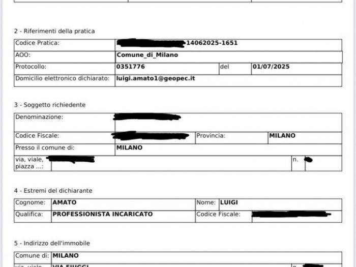 Archisio - Geometra Luigi Amato - Progetto Pratiche edilizie e catastali eseguite in lombardia
