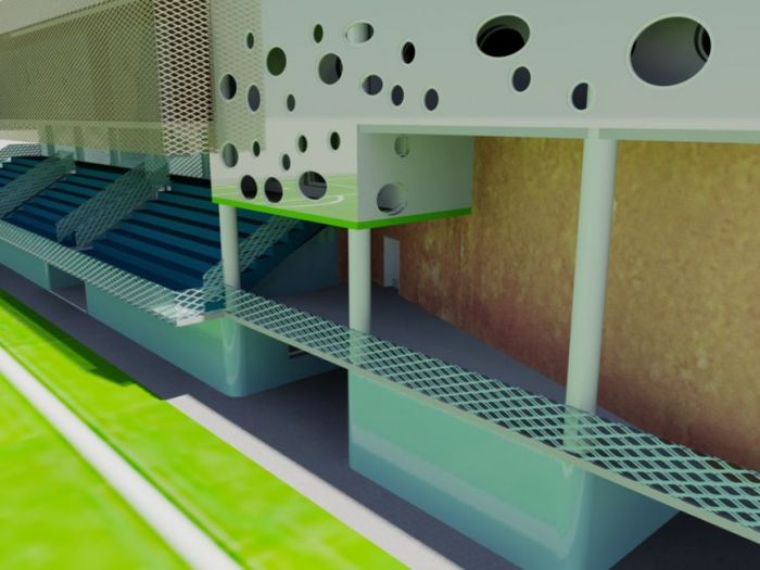 Archisio - Studio Di Architettura Sostenibile Fasano - Progetto Struttura sportiva sostenibile