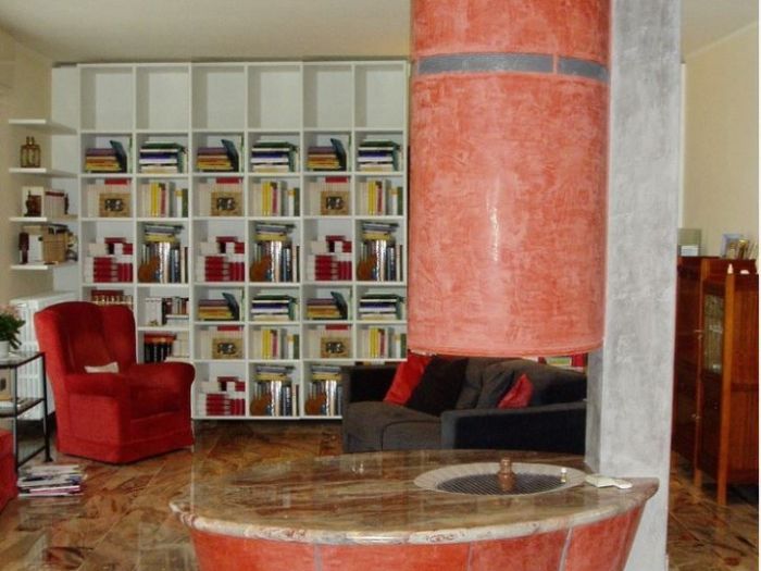 Archisio - Paolo Abelli - Progetto Interno con camino 2